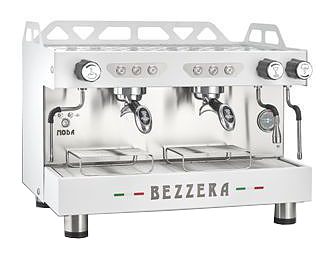 Кофемашина автомат Bezzera Moda De 2GR белая — фото товара